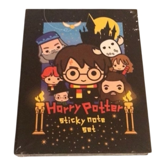 NEW SEALED Harry Potter chibi characters sticky note and tab box set NIP - Picture 1 of 4
